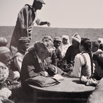 Kazakh Collective Farm Village in the 1930s